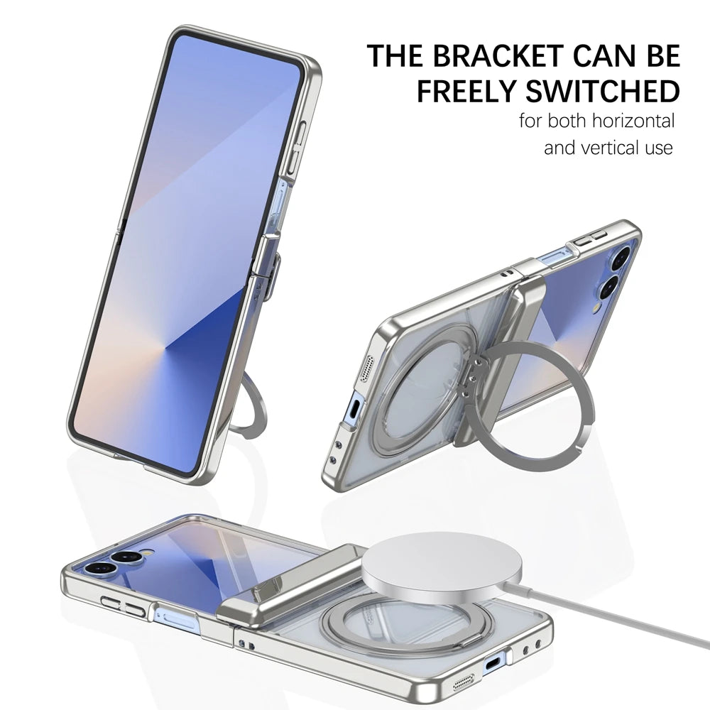 Electroplated Transparent MagSafe Case