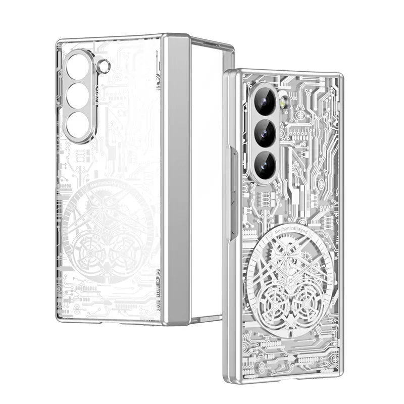 Electroplated Anti-Drop Hinge Case