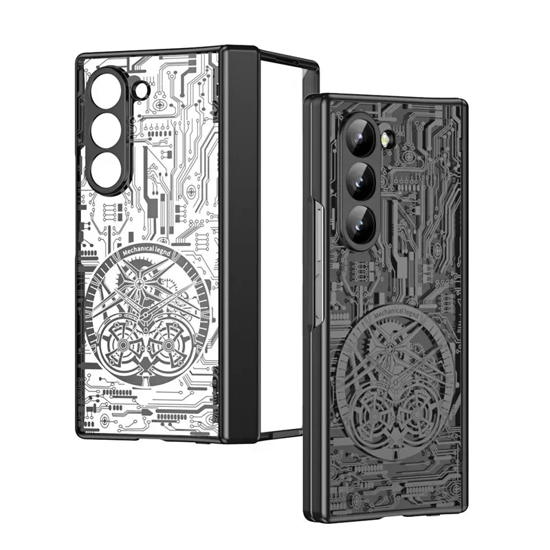 Electroplated Anti-Drop Hinge Case