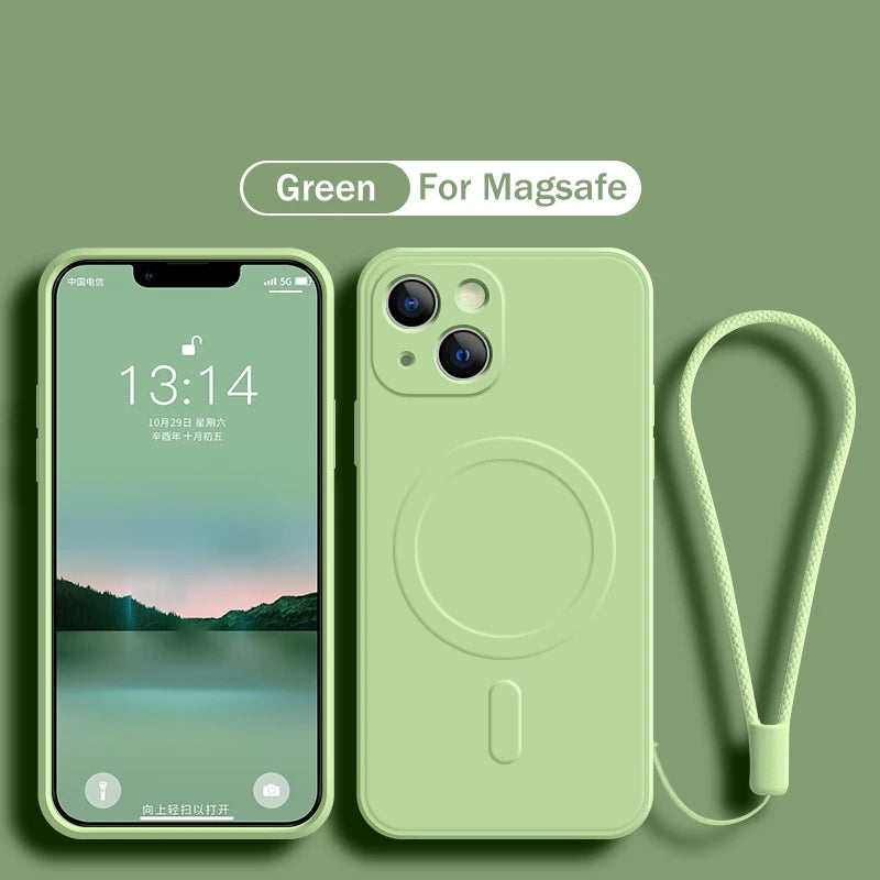 MagSafe Magnetic Silicone Case