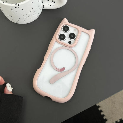 3D Cat Ear Magnetic Case