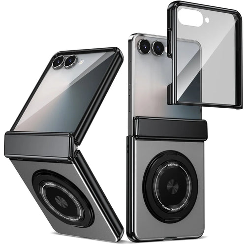 Premium 360° Rotating Magnetic Ring Case