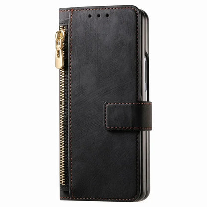 Leather Magnetic Wallet Case For Z Fold