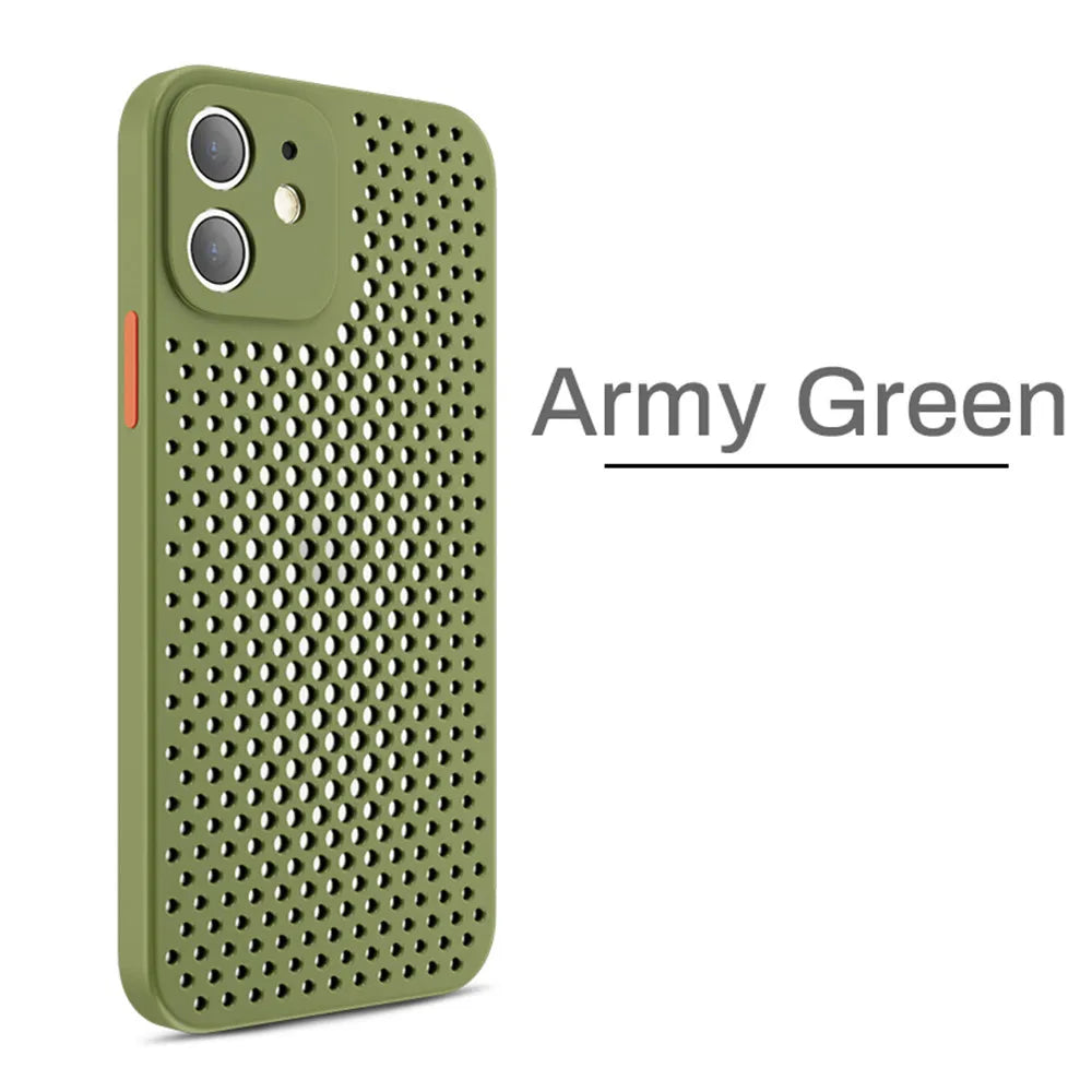 Breathable Shockproof Silicone Case