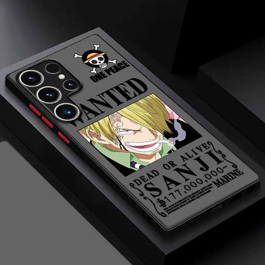 Anime One Piece Luffy Silicone Case