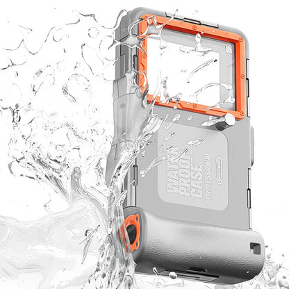 Waterproof Diving Case with Lanyard for iPhone & Samsung (up to 6.8")