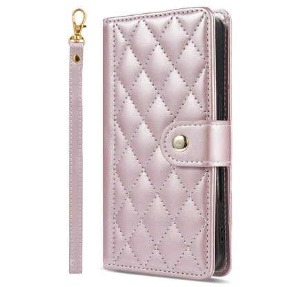 Strap 3D Leather Wallet Book Case