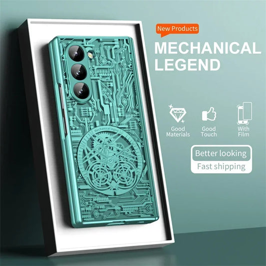 Electroplated Anti-Drop Hinge Case