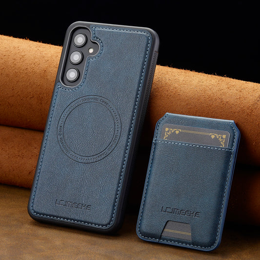 2-in-1 MagSafe Leather Wallet Case