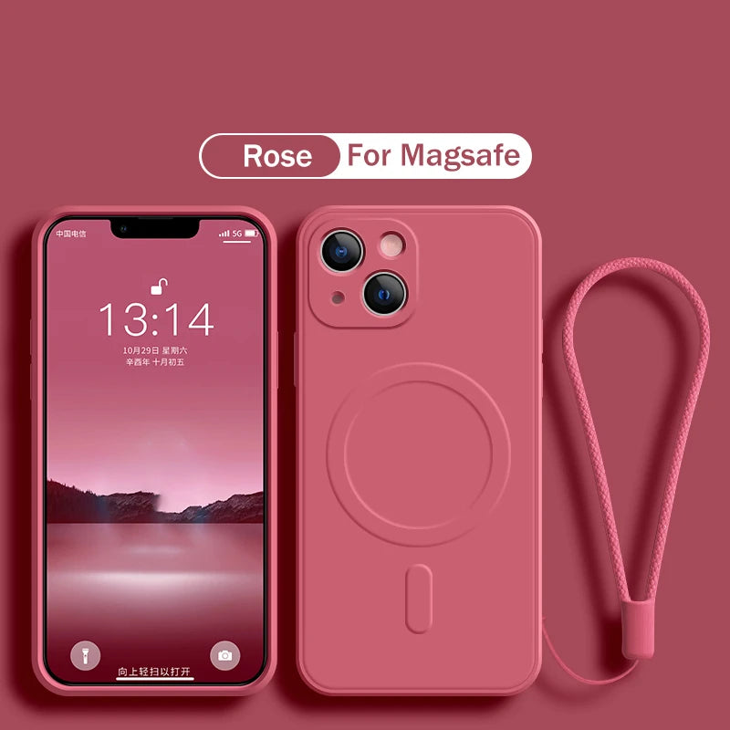 MagSafe Magnetic Silicone Case