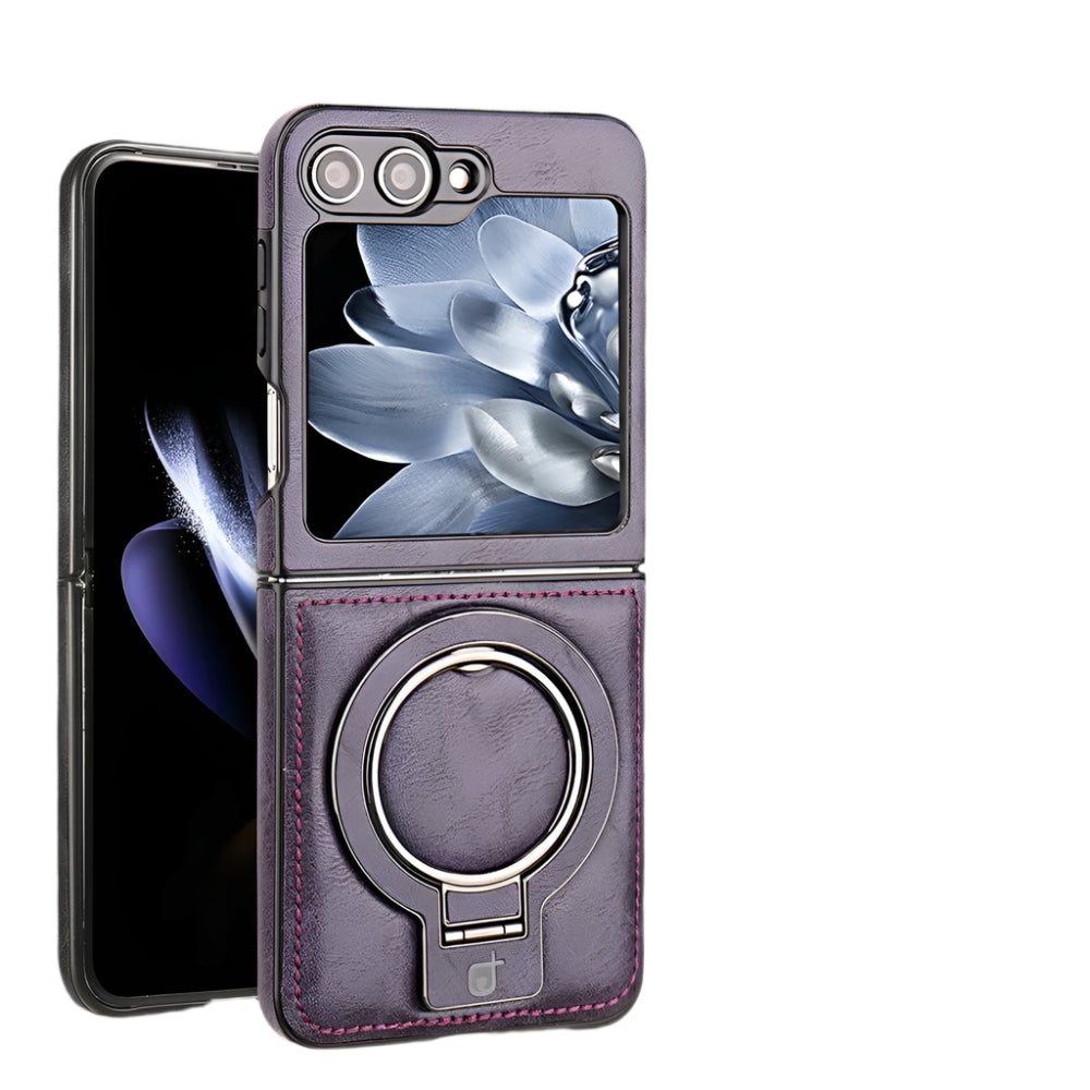 Luxury Magnetic Flip Leather Case