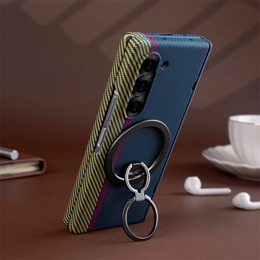 Carbon Fiber Magnetic Hinge Case