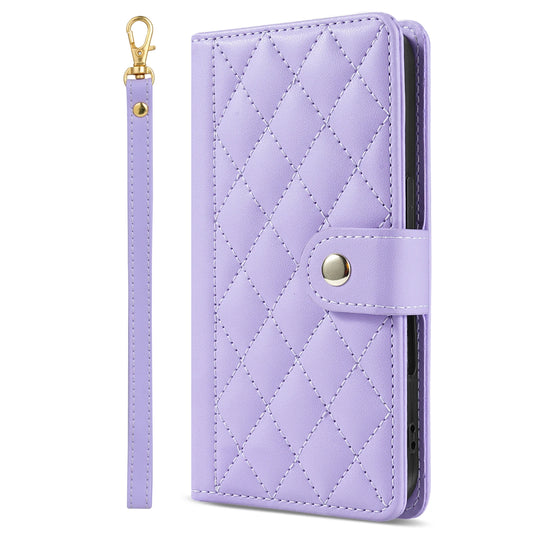 Strap 3D Leather Wallet Book Case
