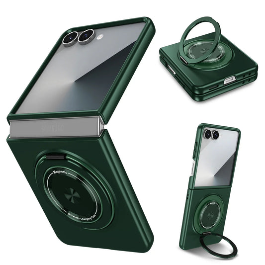 360° Ring Holder Magnetic Case