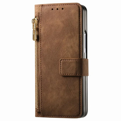 Leather Magnetic Wallet Case For Z Fold