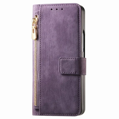 Leather Magnetic Wallet Case For Z Fold