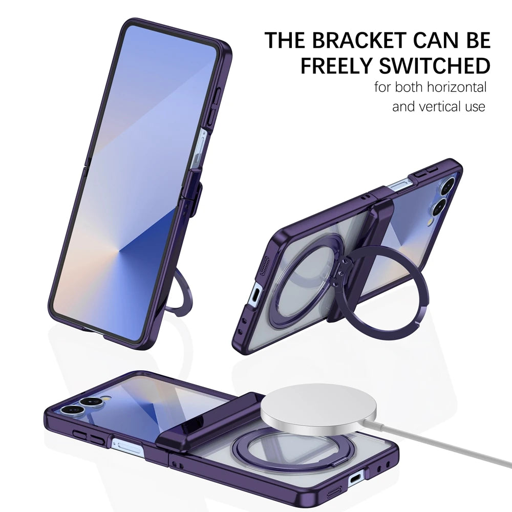 Electroplated Transparent MagSafe Case