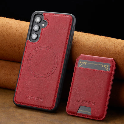 2-in-1 MagSafe Leather Wallet Case