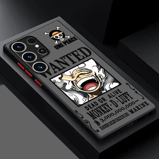 Anime One Piece Luffy Silicone Case