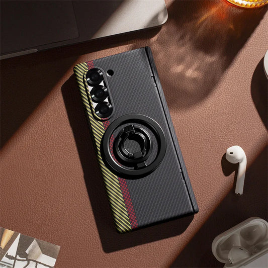 Carbon Fiber Magnetic Hinge Case