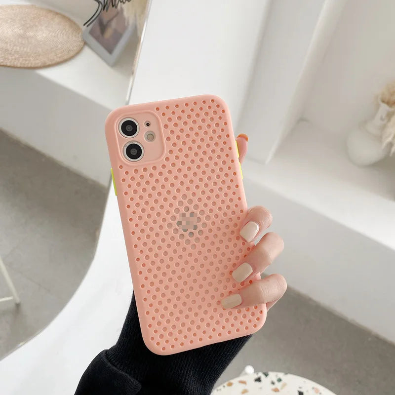 Breathable Shockproof Silicone Case