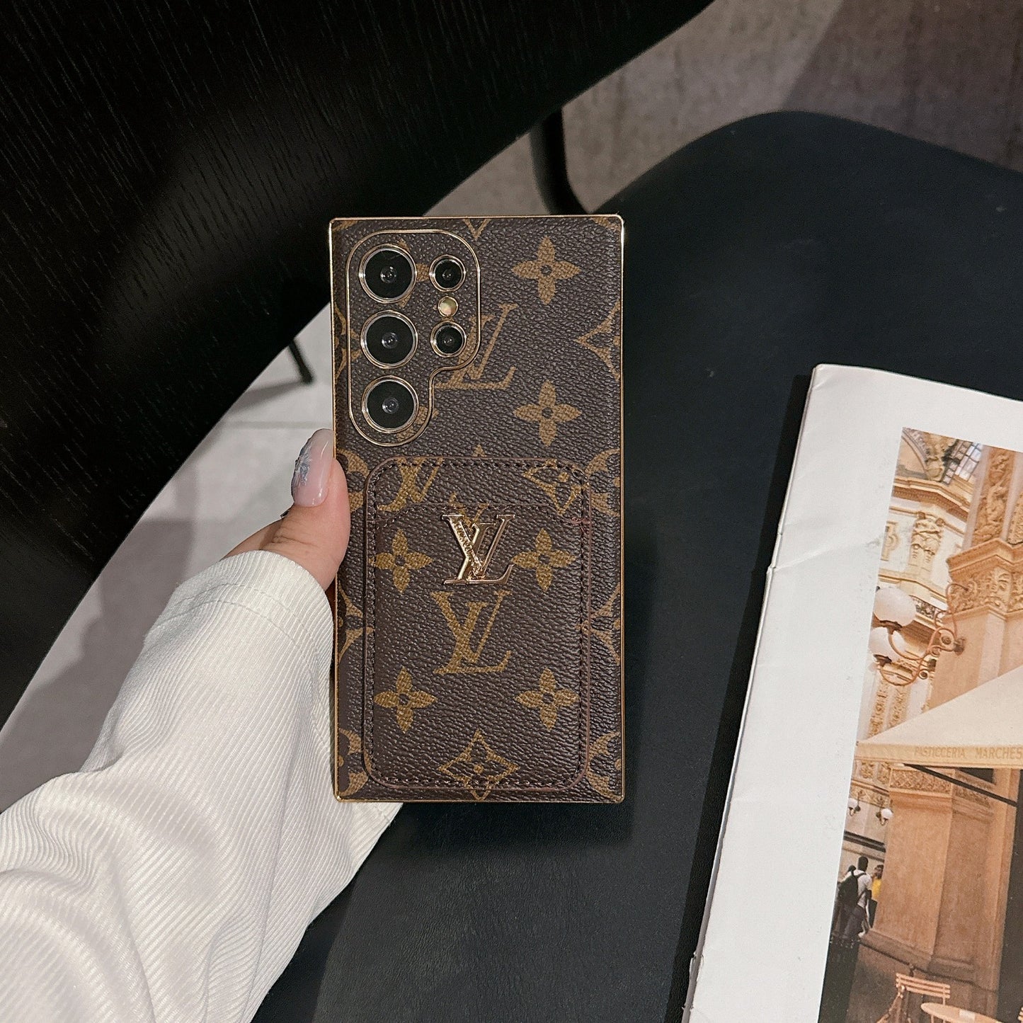 Luxury LV Case for Samsung Galaxy