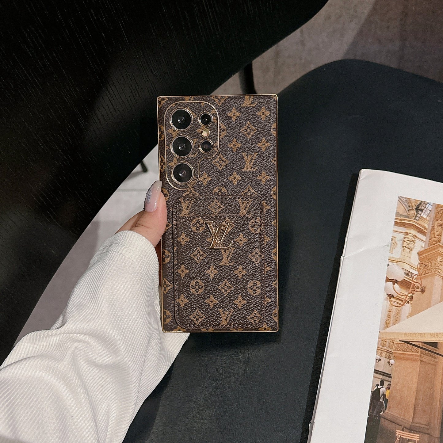 Luxury LV Case for Samsung Galaxy